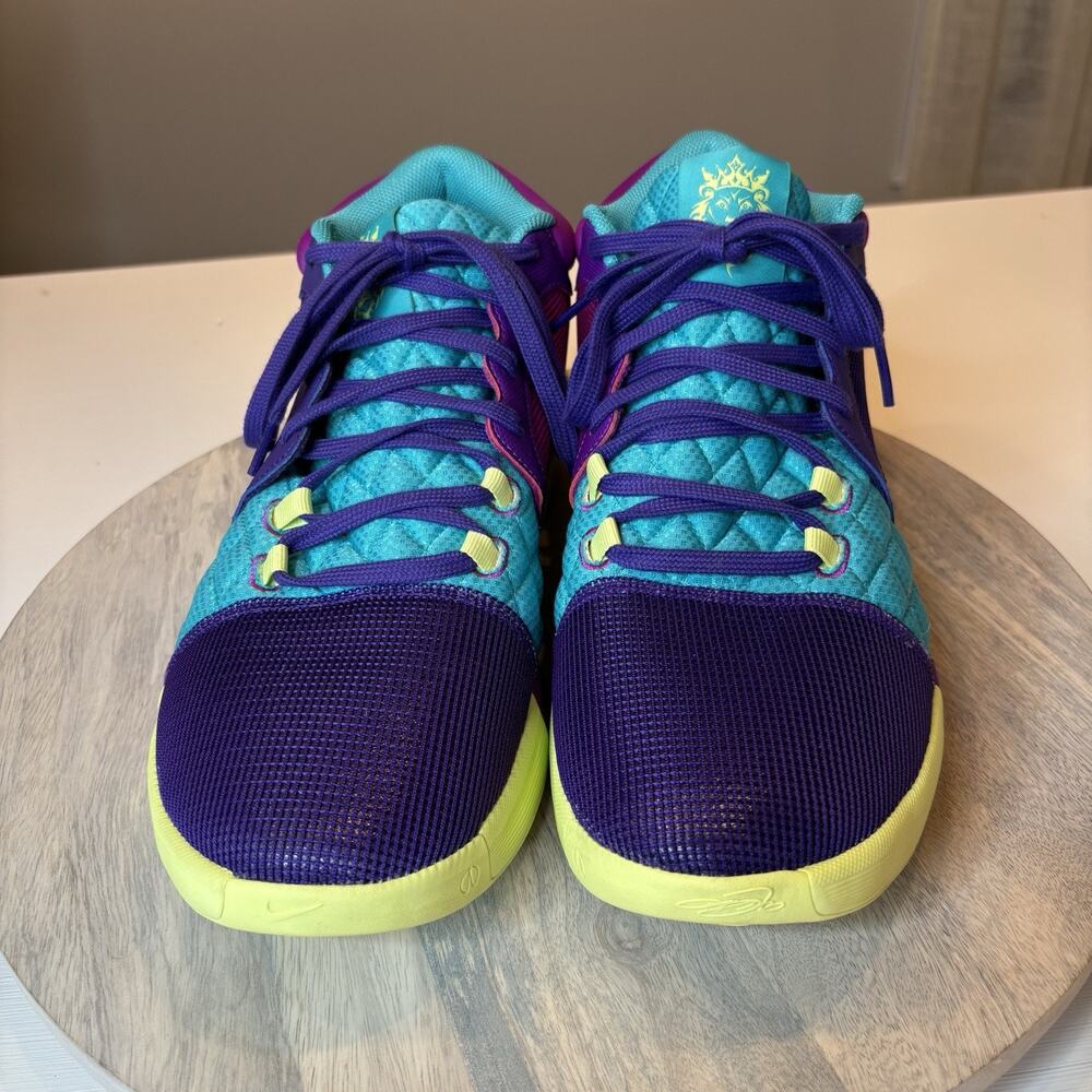 Nike LeBron James Witness Field Purple Violet Blue Basketball Sneakers US Sz 12 - Picture 3 of 13